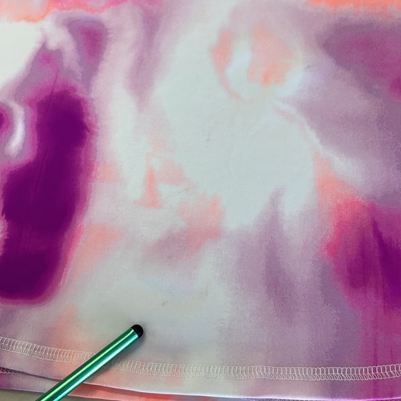 Avia Racerback Sport Dress Tie Dye Size Large 10-12 - Picture 9 of 9
